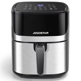 AIGOSTAR Freidora de Aire sin Aceite 6.5L, con Ventana de Visualización, 1600W. Por 46,59€