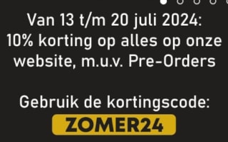 10% korting op je aankoop bij Bob's Vinyl