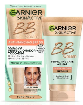 Garnier BB Cream Anti-Manchas FPS 50 Hidratante por 6,41€.