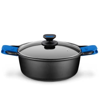 Monix Solid Plus - Cacerola o cazuela alta de aluminio fundido Negra 20cm por 17,61€.