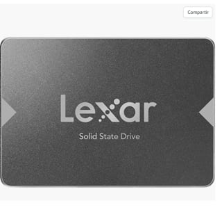 Disco duro Interno Lexar NS100 2,5" SATA III 6Gb/s SSD 1TB por 69.49€