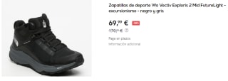 Botas de montaña de Mujer The North Face Vectiv Exploris 2 Mid Futurelight por 69.9€