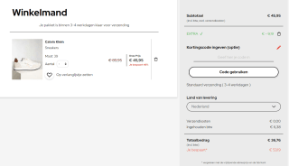 20% extra korting + gratis verzending bij Dress for less