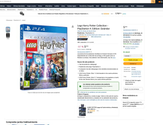 Lego Harry Potter Collection PlayStation 4 Edition: Estándar por 5,39€
