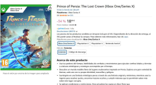Prince of Persia The Lost Crown Xbox por 18,99€