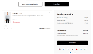 20% extra korting op winter items bij Otrium