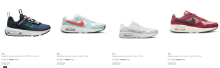 Zapatillas Nike Air Max desde solo 41,99€