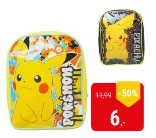 Pokémon Junior Rugzak voor €6 bij Lobbes
