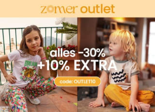30% + 10% extra korting op alles in de Zomer Outlet van Kixx