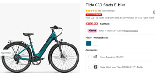 Fiido C11 Stads elektrische fiets voor €899