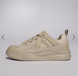 Zapatillas de deporte ASOS DESIGN color piedra estilo skater por solo 15,35€