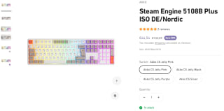 Akko Steam Engine 5108B Plus ISO DE/Nordic toetsenbord voor €59,89