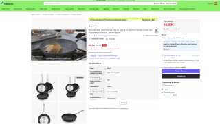 Monix Mineral Set 3 Sartenes 18, 22 y 26 cm Aluminio Forjado por solo 56,53€