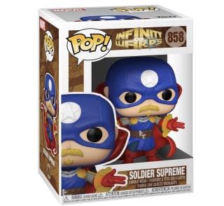 Funko Pop! Marvel: Infinity Warps Soldier Supreme por solo 7€