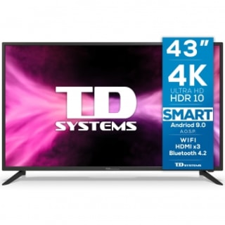 Televisión 43 pulgadas TD Systems K43DLG12US, 4K UHD por 229€