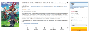 Turf Wars - Library Edition The Legend of Korra voor €18,99 bij Amazon