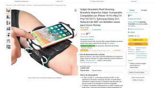 Brazalete para movil running deportivo por 4,98€