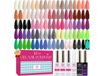 Kit 48 Piezas Esmalte de Uñas para principiantes por solo 15,90€