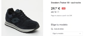 Zapatillas de Hombre Lotto Trainer XII por 29.99€