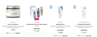 30% korting op skincare producten bij Notino