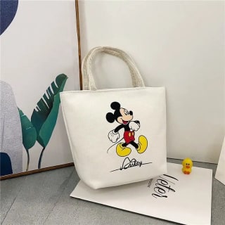 Bolso de lona y carteras de Mickey Mouse desde solo 3,47€ en Temu