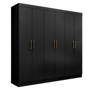 Guarda-Roupa Maxel Paris com 6 Portas e 2 Gavetas - R$ 699