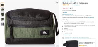 Neceser Quiksilver Fw21 X por 15,20€