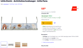 Little Dutch – Activiteiten boxhanger - Little Farm voor €12,63 bij Bol.