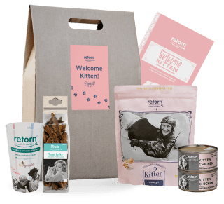 Gratis Packs de alimento y snacks mascotas con Return