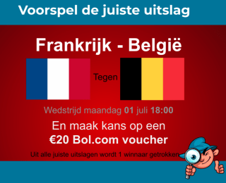 WIN-WIN! Wat gaat Frankrijk tegen België worden 🇫🇷🇧🇪?