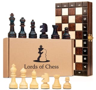 (-16%)Tablero de Ajedrez Profesional de Madera por 27,99€