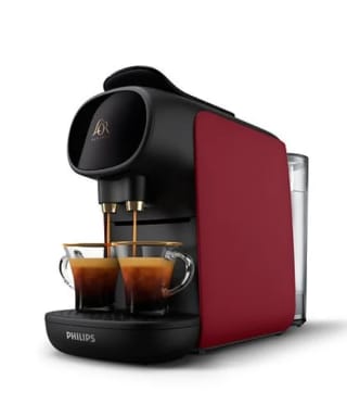Cafetera de cápsulas Philips LM9012/50 L'OR, 1450W, 19 bar, 0.80 l, Función 2 tazas, Sistema antigoteo por 57,02€