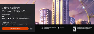 Cities: Skylines Premium Edition 2 por $331 | PlayStation Store