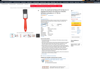 Pincel de Pintura 12mm por solo 5,11€