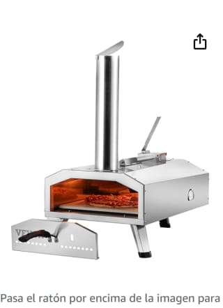 VEVOR Horno Portátil para Exteriores de Triple Combustible por 131,99€