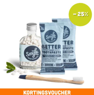 Kortingsvoucher voor 25% korting bij WeSmyle voor 25 punten via Eurosparen