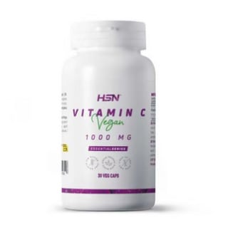 Vitamina C 1000mg 30 capsulas veganas HSN por 5,90€