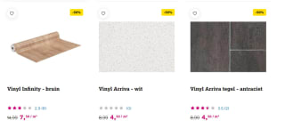 1+1 gratis op alle PVC vloeren en 50% korting op Vinyl en meer bij Leenbakker