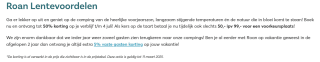 Roan Lentevoordelen met tot 50% korting op luxe campingvakanties