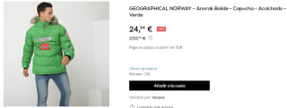 Geographical Norway Anorak desde 24,99€