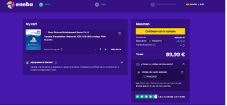 Tarjeta saldo 100€ PSN por solo 89,99€ en Eneba