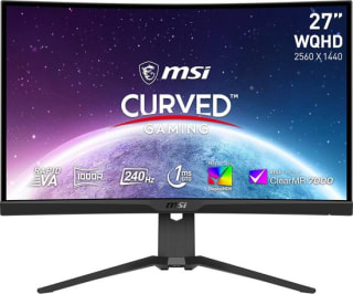 27" MSI MAG 275CQRXF - 2560x1440 - 240Hz - Rapid VA voor €289 bij Bol