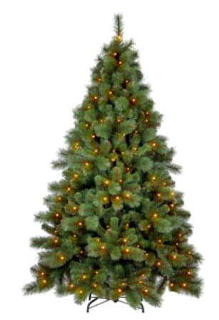 Kunstkerstboom Val Thorens 250LED 180 cm voor €109,85 bij de Gamma