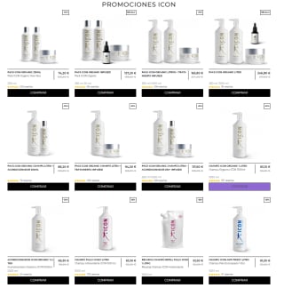 30% dto en gama Organic de ICON