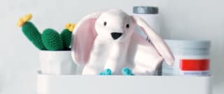 Gratis knuffeldoekje Konijn van Nutricia bij aanmelding