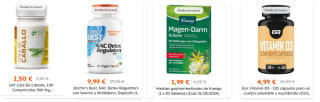 Recopilacion de Vitaminas, minerales y suplementos con Hasta 70% de Descuento en Outlet-PC