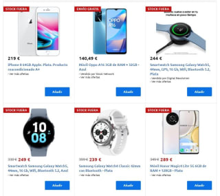 Hasta -40% de Descuento en Stocks Fuera de Carrefour.