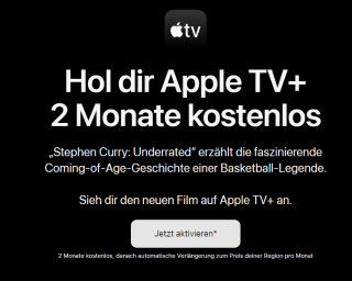 Gratis 2 maanden Apple tv