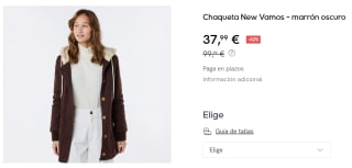 Chaqueta para Mujer Rip Curl New Vamos por 37.99€