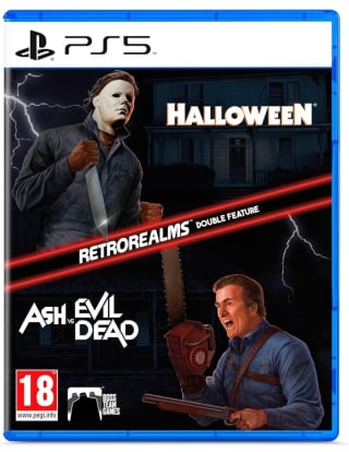 Halloween & Ash vs Evil Dead Retro Realms PS5 por 26,60€.